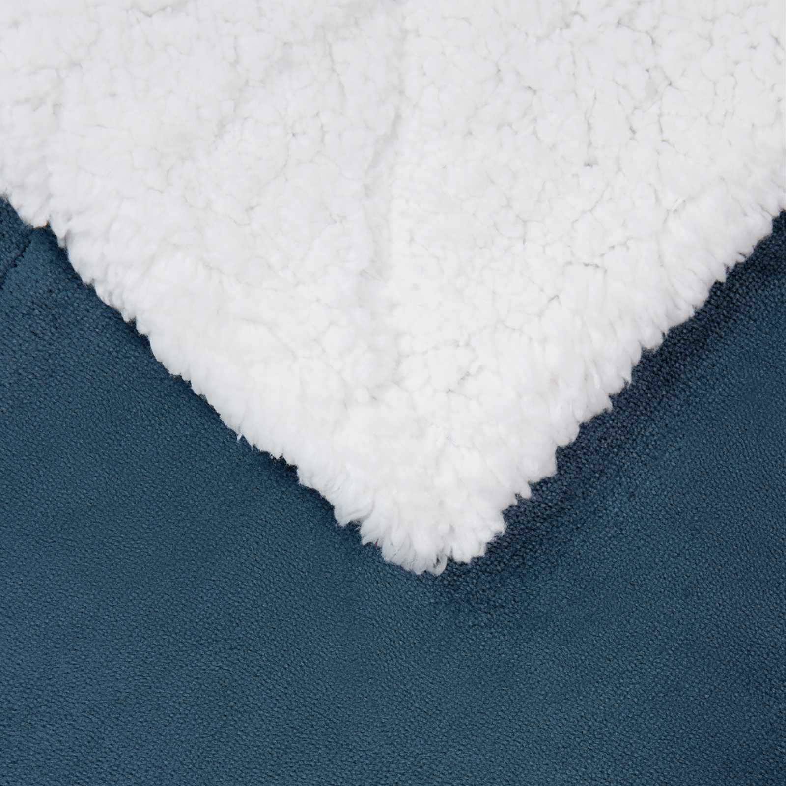 Gooi Deken Marineblauw 130 x 150 cm Fleece image 4