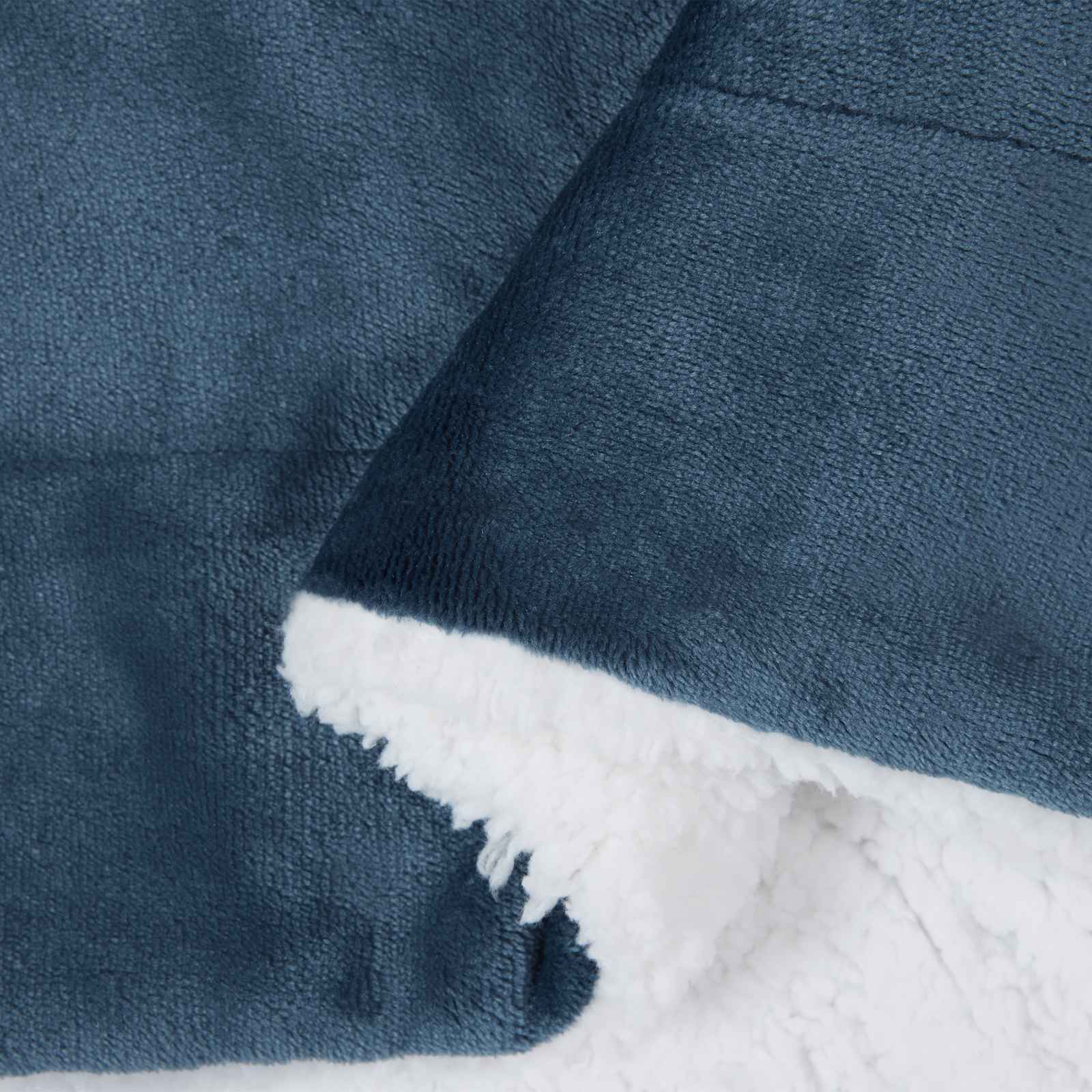 Gooi Deken Marineblauw 130 x 150 cm Fleece image 5