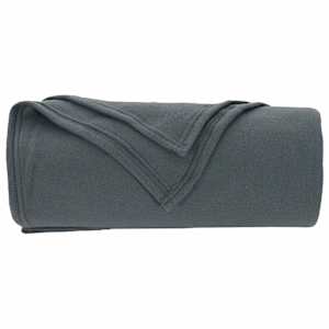 Plažová deka Tmavě šedá 170 x 130 cm Fleece - obrázek 4