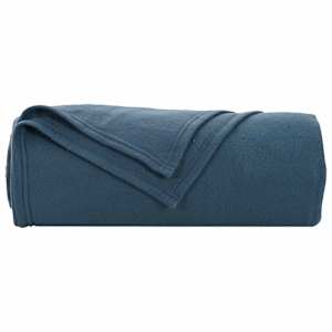 Plažová deka Námořnická modrá 170 x 130 cm Fleece - obrázek 4