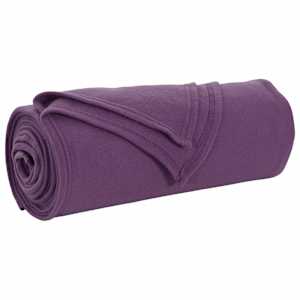 Plažová deka Fialová 270 x 240 cm Fleece - obrázek 2