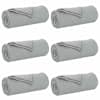 vidaXL Viskab tekid 6 tk Hall 170 x 130 cm 1.86 kg Fliis