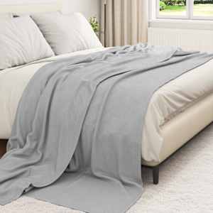 Dekorační deky 6 ks Šedá 270 x 240 cm 5.44 Fleece - obrázek 3