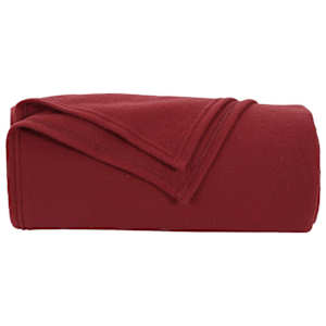 Dekorační deky 6 ks Bordeaux červená 200 x 150 cm 2.52 Fleece - obrázek 5
