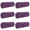 vidaXL Viskab tekid 6 tk Lilla 200 x 150 cm 2.61 kg Fliis