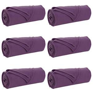 Dekorační deky 6 ks Fialová 200 x 150 cm 2.61 Fleece - obrázek 2