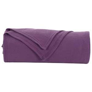 Dekorační deky 6 ks Fialová 200 x 150 cm 2.61 Fleece - obrázek 5