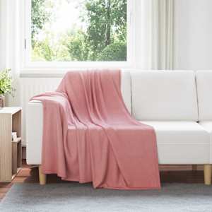 Dekorační deky 6 ks Růžová 170 x 130 cm 1.86 Fleece - obrázek 1