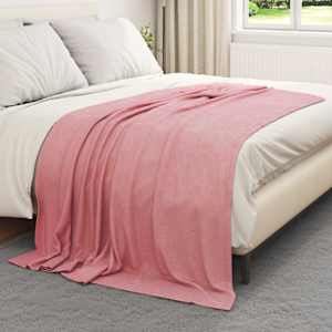Dekorační deky 6 ks Růžová 200 x 150 cm 2.52 Fleece - obrázek 3