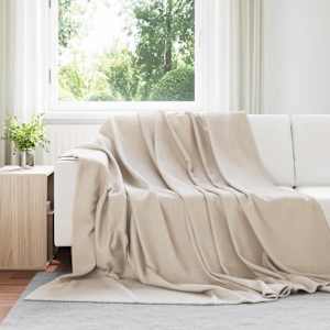 Dekorační deky 24 pcs Béžová 270 x 240 cm Fleece - obrázek 1