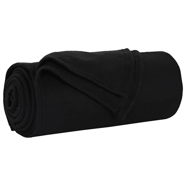 vidaXL Viskab tekid 24 tk Must 170 x 130 cm 7.43 kg Fliis