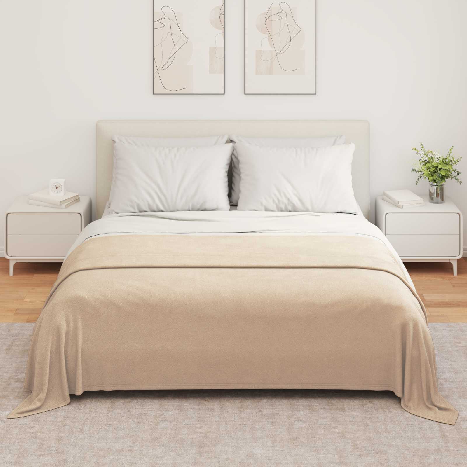 Gooi Deken Kameel 280 x 210 cm Fleece image 3