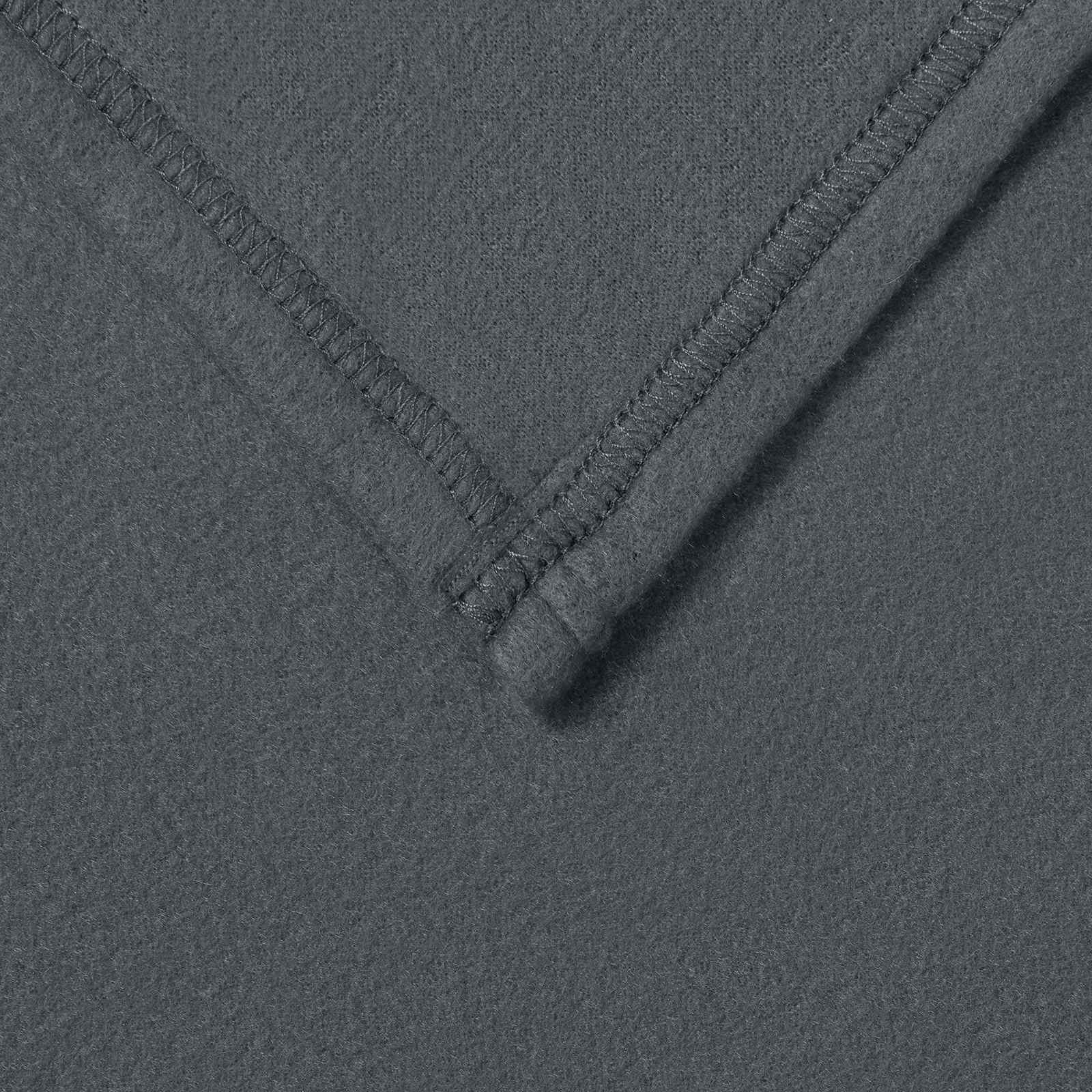 Gooi Deken Donkergrijs 210 x 140 cm Fleece image 4
