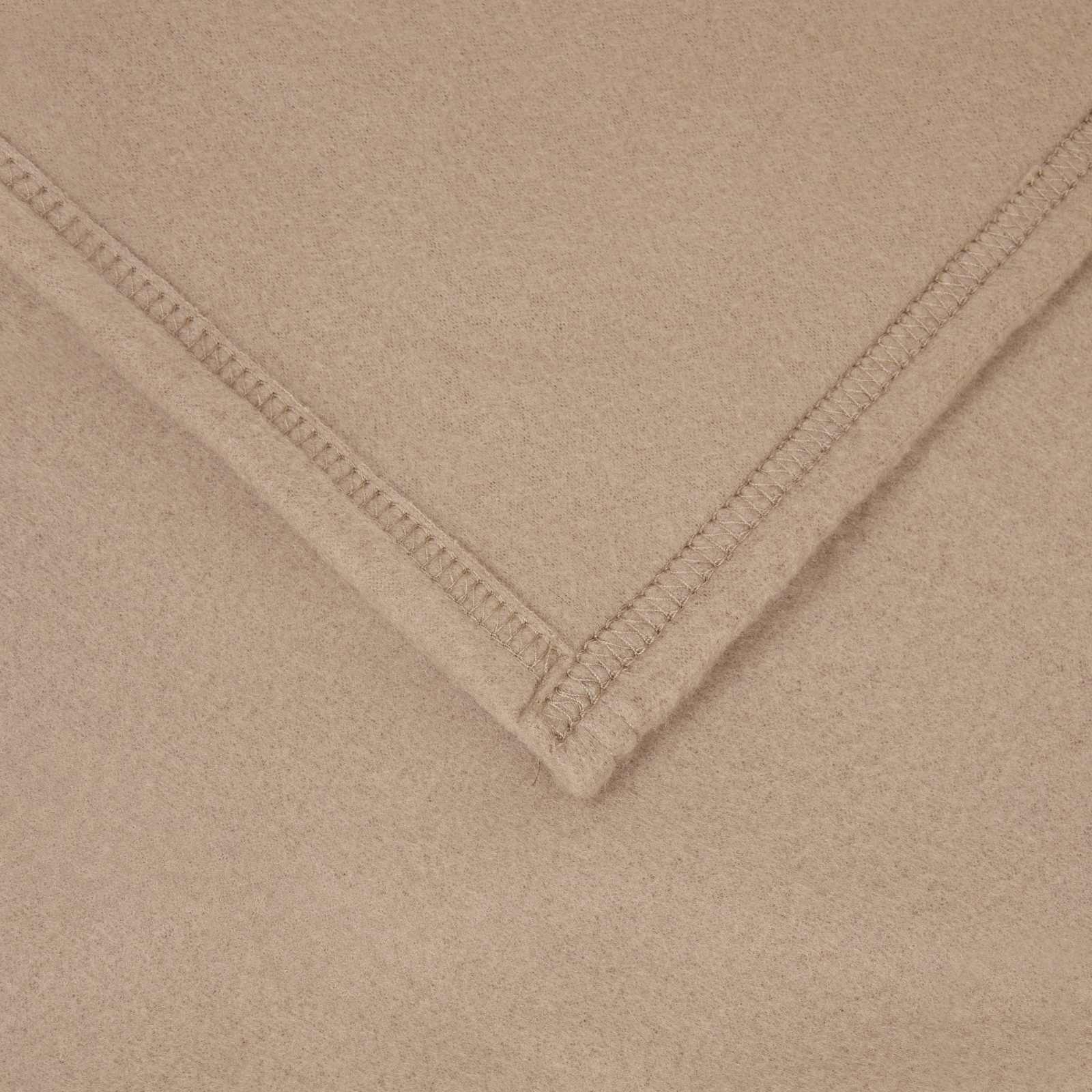 Kleden 6 stuks Kameel 280 x 210 cm Fleece image 4