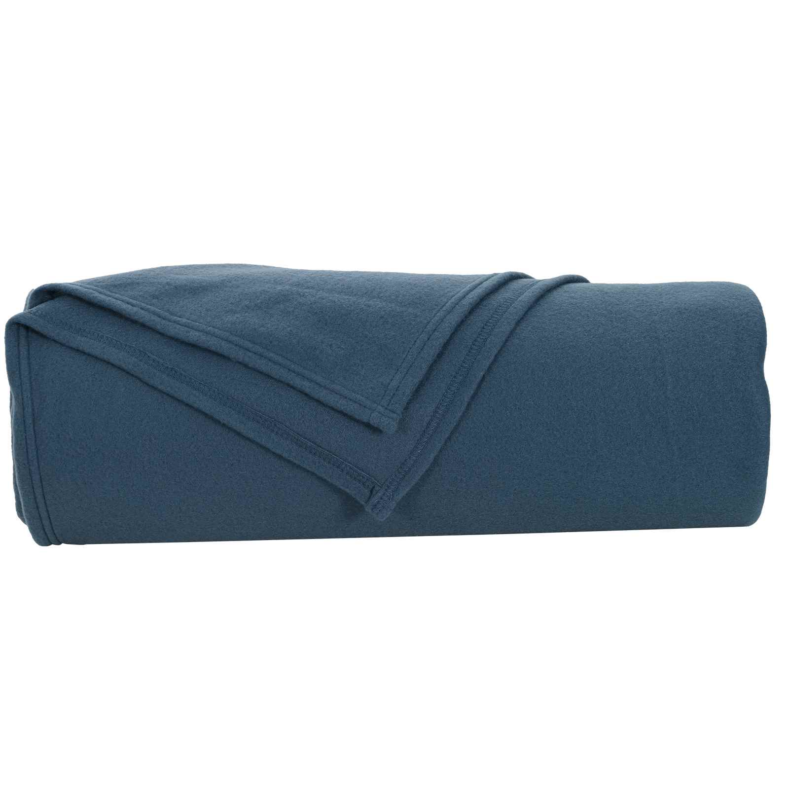 Kleden 6 stuks Marineblauw 210 x 140 cm Fleece image 3