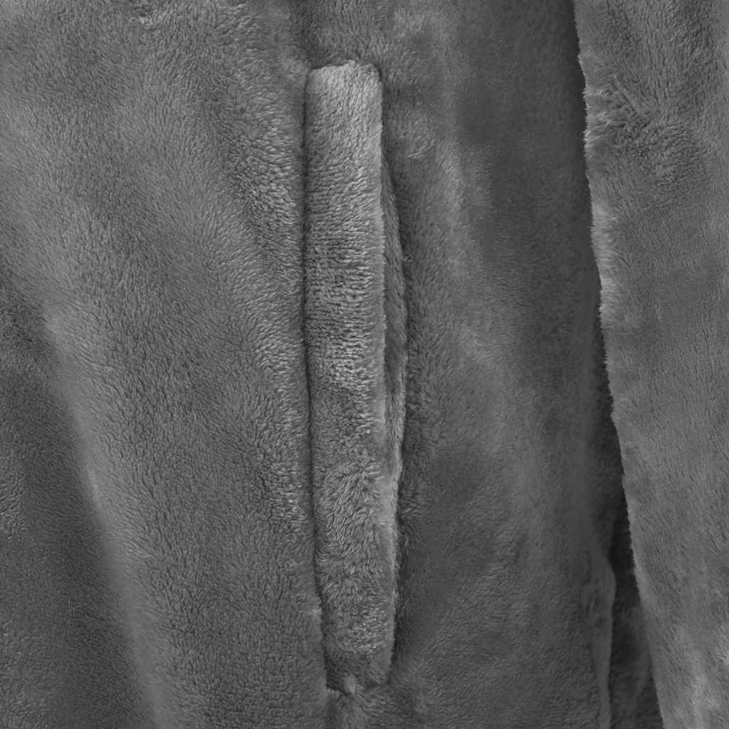 Takaró pulóver Sötétszürke l Flanell 