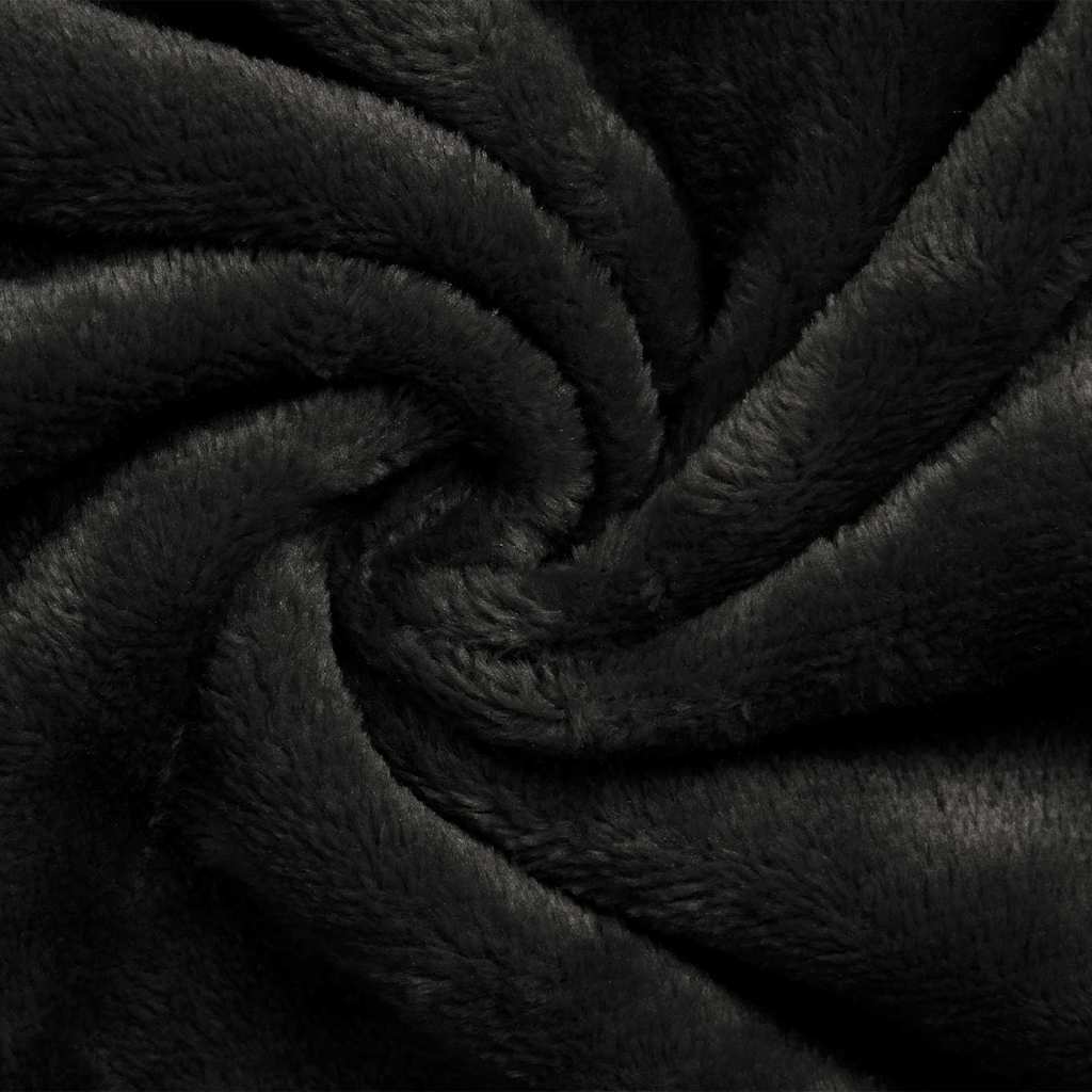 Takaró pulóver Fekete s Flanell 