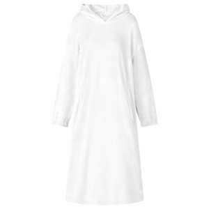 Odeja s kapuco Bela m Flanel