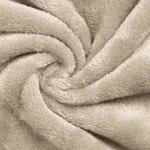 Mikina s kapucí Béžová L Fleece a flanel - obrázek 7