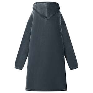Mikina s kapucí Námořnická modrá M Fleece a flanel - obrázek 4