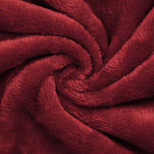 Mikina s kapucí Bordeaux červená L Fleece a flanel - obrázek 7