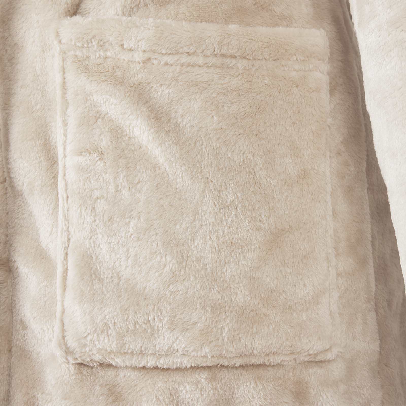 Ritualna kapuca Bež xxl Flanel - slika 6