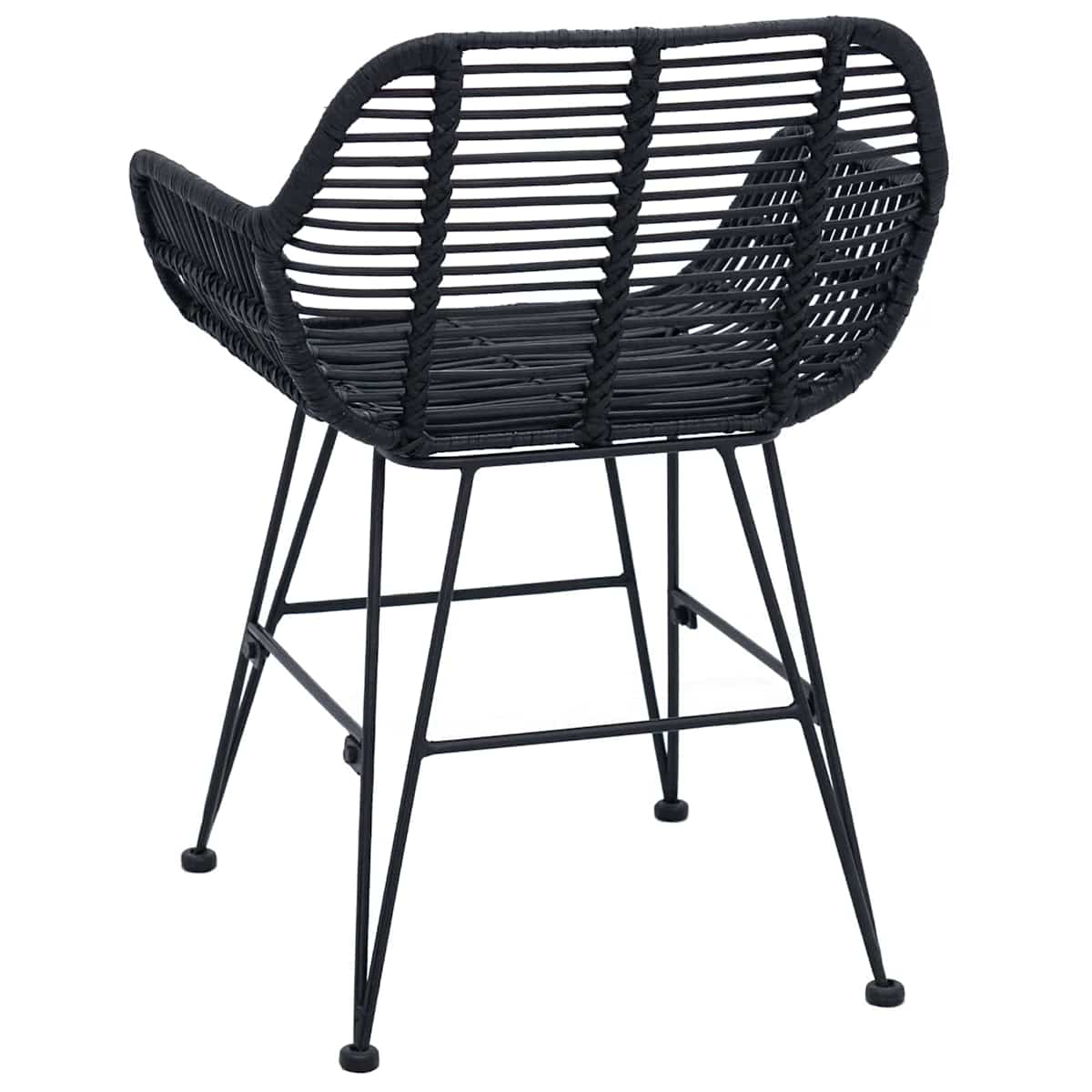 Spisestuestol 2 stk. Rattan og Jern 55 x 50 x 74 cm - Billede 7