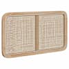 vidaXL Peats peaga Neutraalne 100 x 55 x 3 cm Rotang