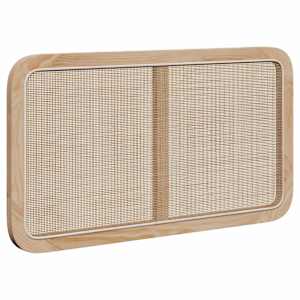 Čelo postele s čelo Přírodní 100 x 55 x 3 cm Ratan - obrázek 2