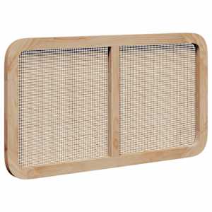 Čelo postele s čelo Přírodní 100 x 55 x 3 cm Ratan - obrázek 6