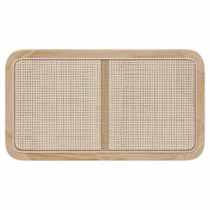 Čelo postele s čelo Přírodní 100 x 55 x 3 cm Ratan - obrázek 4