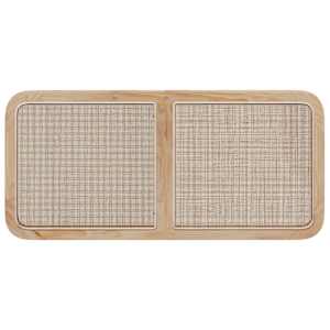 Čelo postele s čelo Přírodní 120 x 55 x 3 cm Ratan - obrázek 4