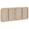 vidaXL Peats peaga Neutraalne 140 x 55 x 3 cm Rotang
