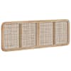 vidaXL Peats peaga Neutraalne 160 x 55 x 3 cm Rotang