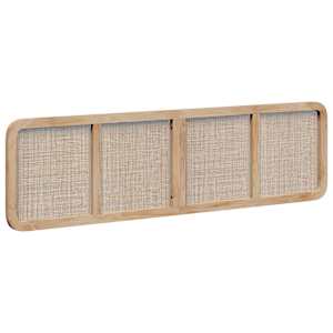 Čelo postele s čelo Přírodní 200 x 55 x 3 cm Ratan - obrázek 6