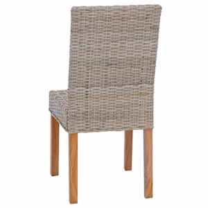 Jídelní židle 2 pcs Kubu šedá 45 x 54 x 93 cm - obrázek 7