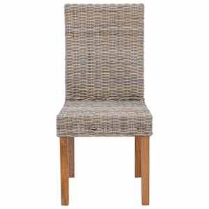 Jídelní židle 2 pcs Kubu šedá 45 x 54 x 93 cm - obrázek 5