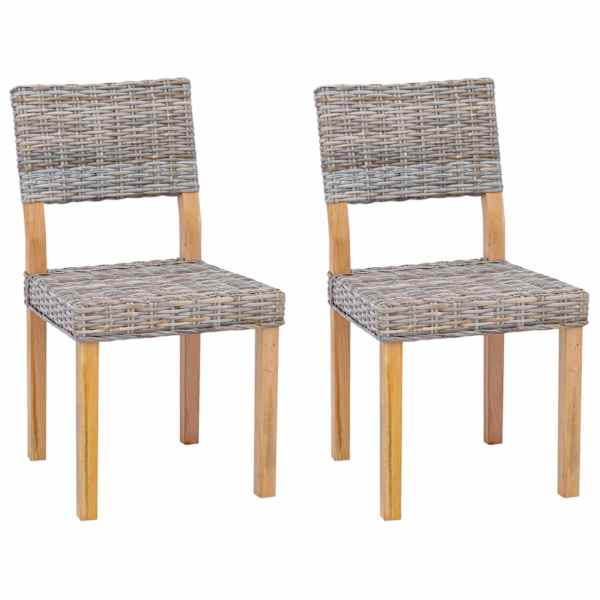 vidaXL S&ouml;&ouml;gitool 2 tk Kubu rattan Kubu Hall 46 x 55 x 84 cm