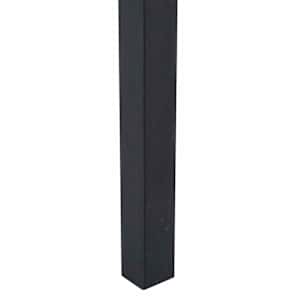 Jídelní židle 2 pcs Černá omítka 46 x 55 x 84 cm Kubu ratan - obrázek 10