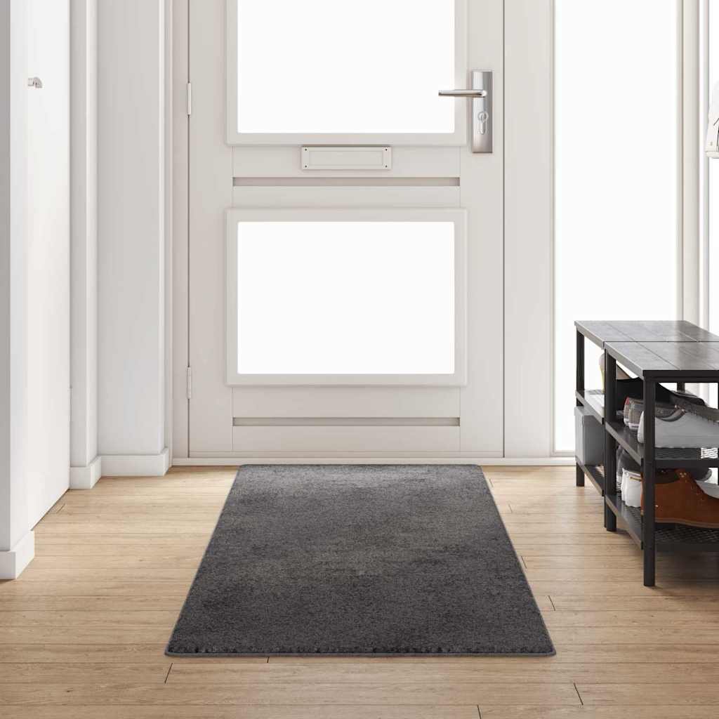 vidaXL Runner din covor Gri 80 x 300 cm 100% Polipropilenă Tuft