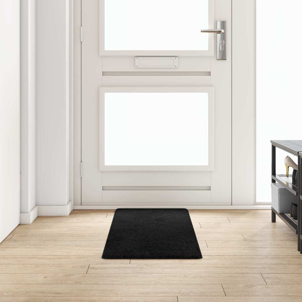 vidaXL Runner din covor Negru 50 x 150 cm 100% Polipropilenă Tuft