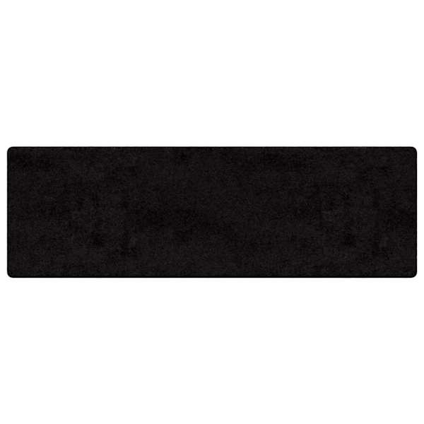vidaXL Vaip jooksur Must 80 x 200 cm 100% pol&uuml;prop&uuml;leen tuft