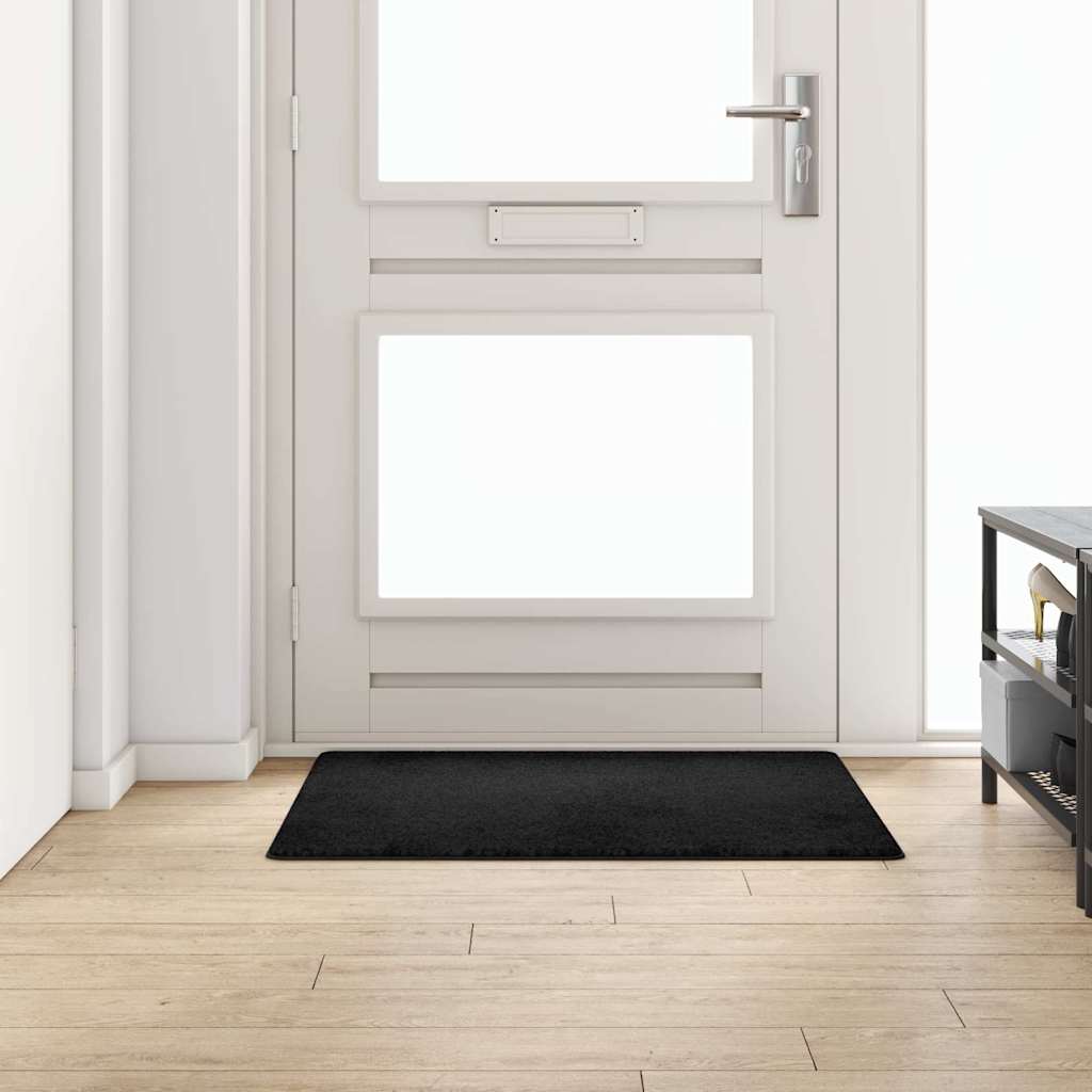  Covoare - Runner din covor Negru 100 x 100 cm 100% Polipropilenă Tuft