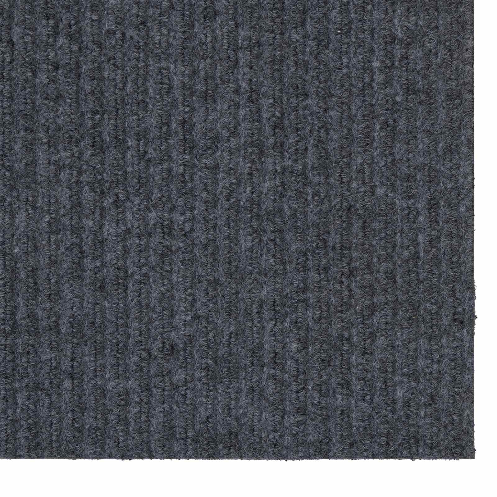 Tapijt Loper Grijs 80 x 300 cm Stof image 4