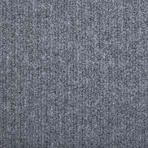 Běhoun Světle šedá 100 x 100 cm textil - obrázek 8