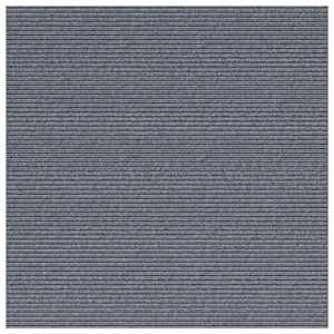 Běhoun Světle šedá 100 x 100 cm textil - obrázek 2