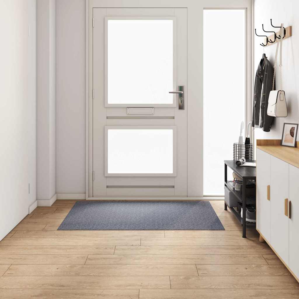 vidaXL Tapijt Loper Lichtgrijs 100 x 150 cm Stof
