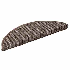 vidaXL Iseliimuvad treppimatid 15 tk 56 x 17 x 3 cm Non-Slip Pruun