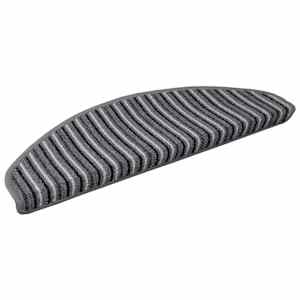 Samolepicí schodové rohože 15 pcs Šedá 65 x 21 x 4 cm - obrázek 2