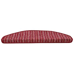Samolepicí schodové rohože 15 pcs Červená 65 x 21 x 4 cm - obrázek 5